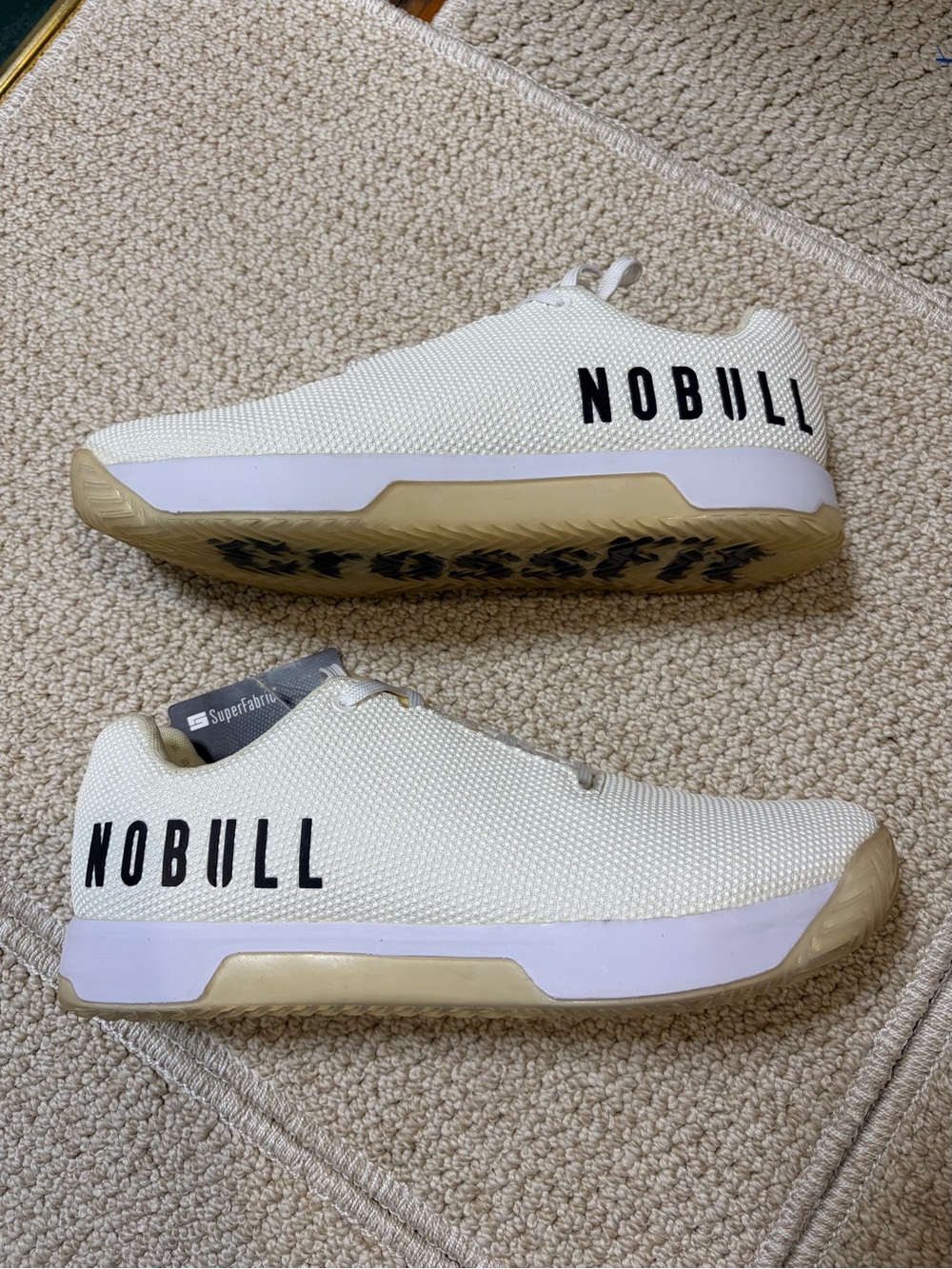 Nobull Outwork Superfabric Trainer Women's 14.5 Men's 13 CrossFit Gym Sneakers